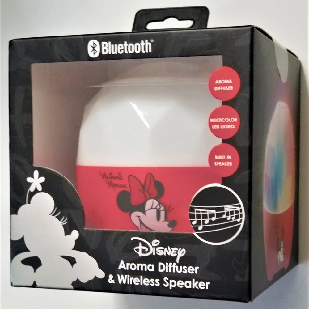 Disney Minnie Mouse aroma diffuser and bluetooth speaker